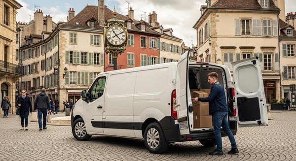 Location d'un utilitaire à Besançon : les avantages pour vos déplacements urbains
